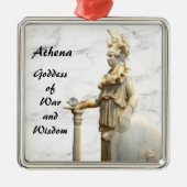 Athena 2 silbernes ornament (Vorne)