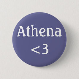 Athena <3 Abzeichen Button