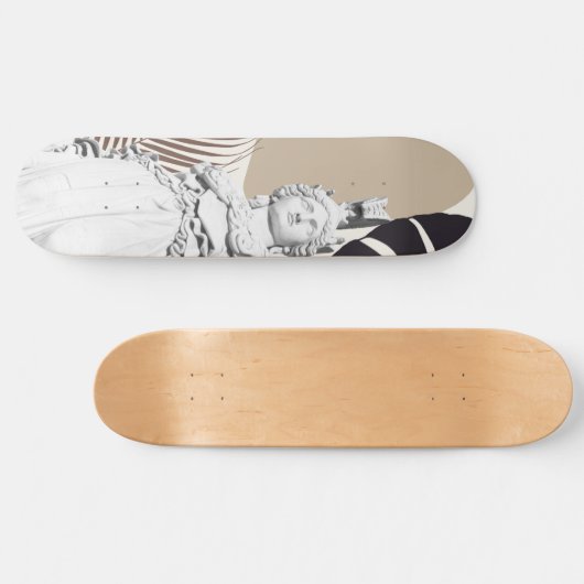 Athena Abstrakt Finesse #1 #wall #art Skateboard (Horizontal)