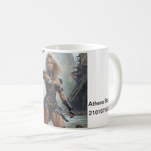 Athena Bogotti Tasse, 11 oz 3 Kaffeetasse (VorderseiteRechts)