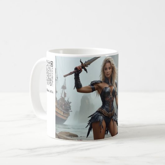 Athena Bogotti Tasse, 11 oz 3 Kaffeetasse (Vorderseite Links)