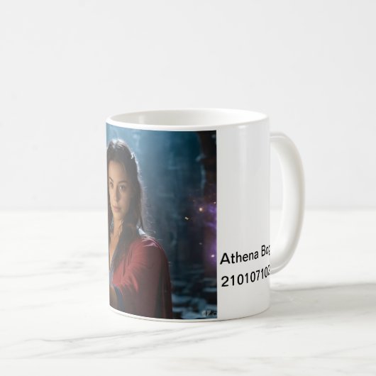 Athena Bogotti Tasse, 11 oz 3 Kaffeetasse (VorderseiteRechts)