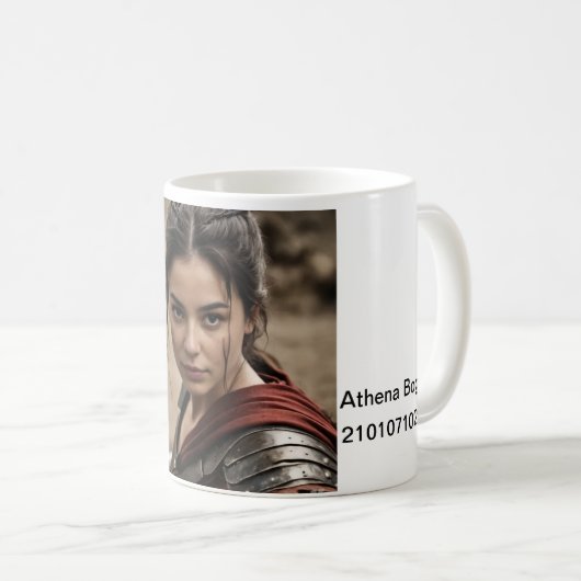 Athena Bogotti Tasse, 11 oz 3 Kaffeetasse (VorderseiteRechts)