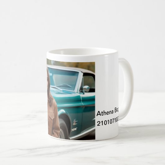 Athena Bogotti Tasse, 11 oz 3 Kaffeetasse (VorderseiteRechts)