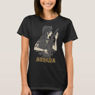 Athena Die Göttin der Weisheit in der griechischen T-Shirt