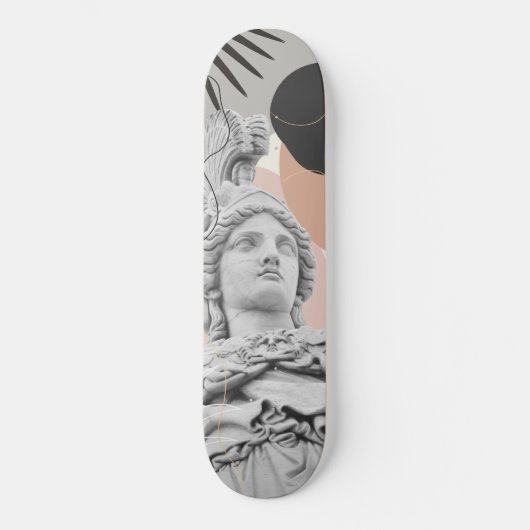 Athena Fan Palm Finesse #1 #wall #art Skateboard (Vorderseite)