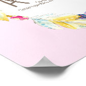 Athena feather and perlen wath name meint poster (Ecke)