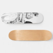 Athena Goddess of Wisdom #2 #wall #art Skateboard (Horizontal)