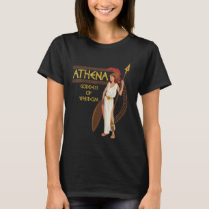 Athena Goddess of Wisdom Olympians Alte Griechisch T-Shirt