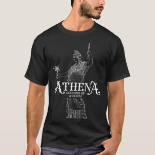 Athena-Göttin der Weisheit, griechische Mythologie T-Shirt