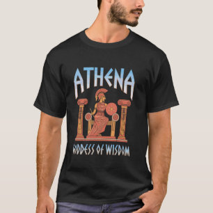 Athena Göttin der Weisheit Olympier Altgriechisch T-Shirt
