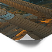 Athena, Göttin der Weisheit und des Krieges - Wäch Poster (Ecke)