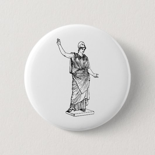 athena, griechisch, mythologie, poseidon, percy ja button (Vorderseite)