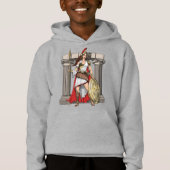 Athena Griechische Göttin Hoodie (Vorderseite)
