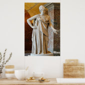 Athena / Griechische Göttin / Poster (Küche)