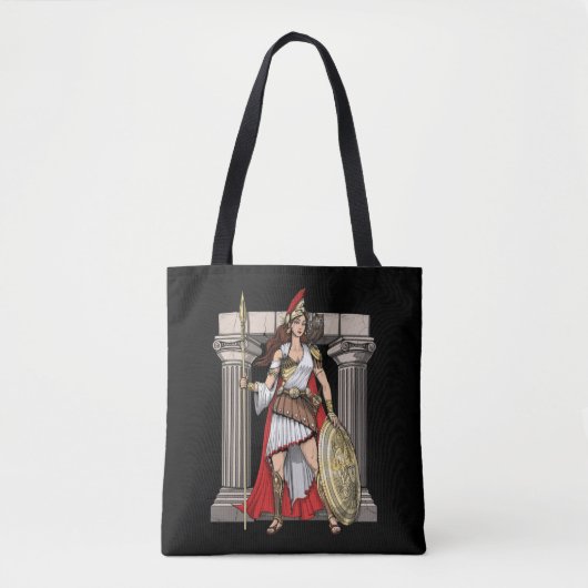 Athena Griechische Göttin Tasche (Vorderseite)