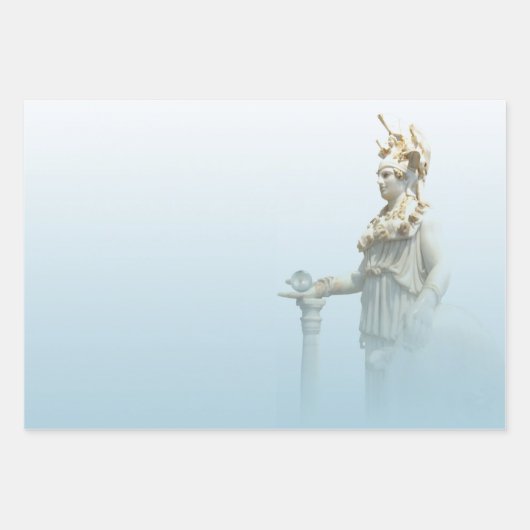 Athena im Nebel Geschenkpapier Set (Vorderseite 2)
