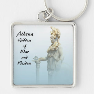 Athena im Nebel Schlüsselanhänger