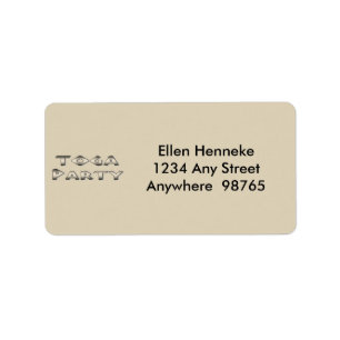 Athena im Parthenon Adressaufkleber