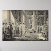 Athena im Parthenon Poster (Vorne)