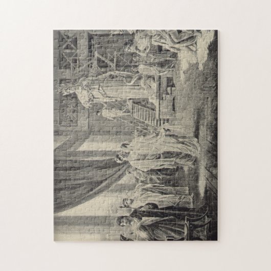 Athena im Parthenon Puzzle (Vertikal)