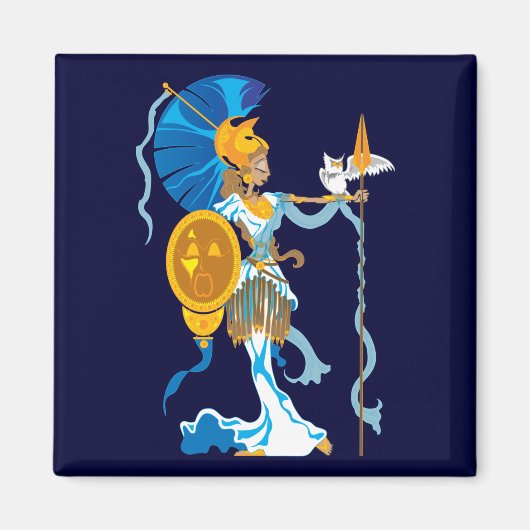 Athena Magnets Magnet (Vorne)