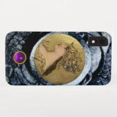 ATHENA MIT FANTASY GRIFFINS UND LILA GEMSTONE Case-Mate iPhone HÜLLE (Rückseite (Horizontal))