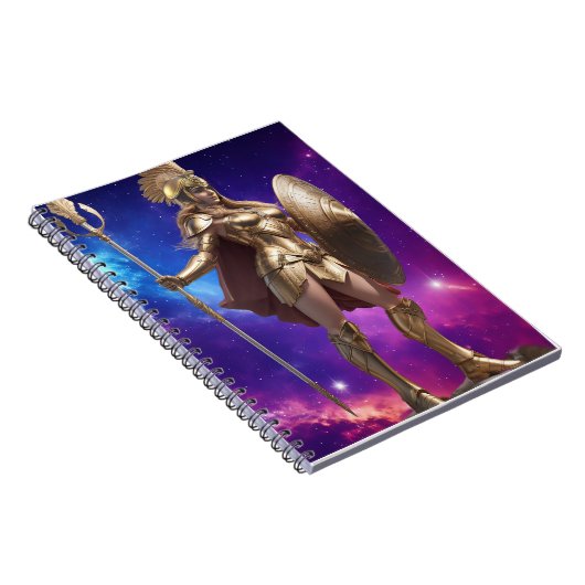 Athena Mythology Series Notebook Notizblock (Rechte Seite)