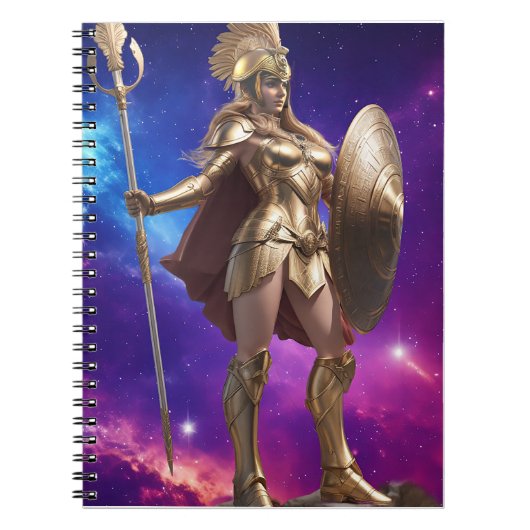 Athena Mythology Series Notebook Notizblock (Vorderseite)