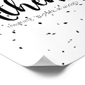 Athena Name Art Print Bedeutung Moderne Baby Girls Poster (Ecke)