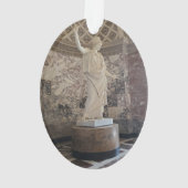 Athena of Velletri Souvenir Acrylic Ornament (Rückseite)