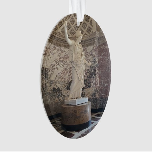 Athena of Velletri Souvenir Acrylic Ornament (Vorderseite)