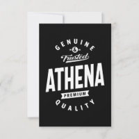 Athena Personalisiert Name Geburtstagsgeschenk