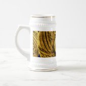 ATHENA PORTRAIT MIT GOLDEN HELMET UND GRIFFINEN BIERGLAS (Links)