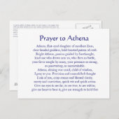 Athena Postcard Postkarte (Vorne/Hinten)