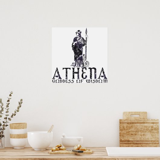 Athena Poster (Küche)