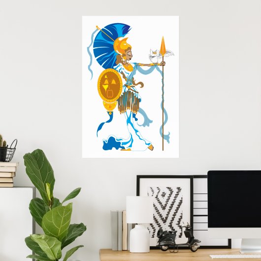 Athena Print Poster (Heimbüro)