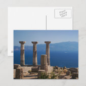 Athena-Tempel / ASSOS - Türkei Postkarte (Vorne/Hinten)