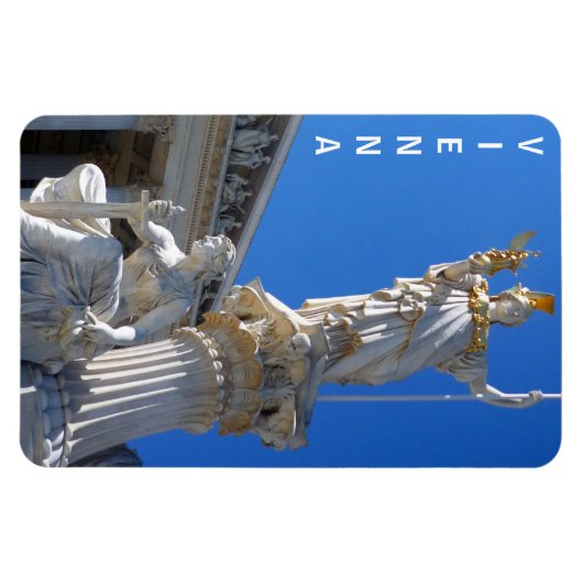 Athena vienna magnet (Horizontal)