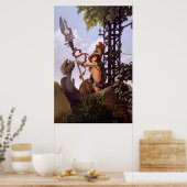 Athena von J. Matthew Root Poster (Küche)