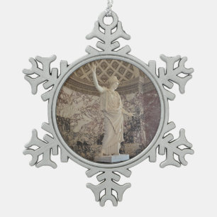 Athena von Velletri Souvenir-Schneeflocken-Ornamen Schneeflocken Zinn-Ornament