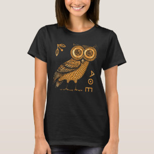 Athena's Owl - Griechische Mythologie - Antikes Gr T-Shirt