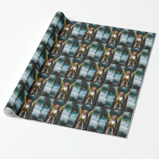 Athene-Fee Geschenkpapier