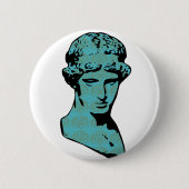 Athene-Marmorstatue Button (Vorderseite)