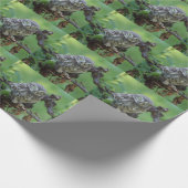 Athene noctua geschenkpapier (Ecke)