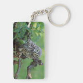 Athene noctua schlüsselanhänger (Rückseite)