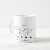 Athene-Peptidnamen-Tasse Kaffeetasse (Vorderseite Links)