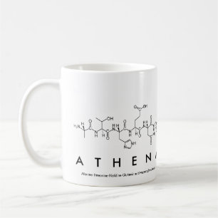 Athene-Peptidnamen-Tasse Kaffeetasse