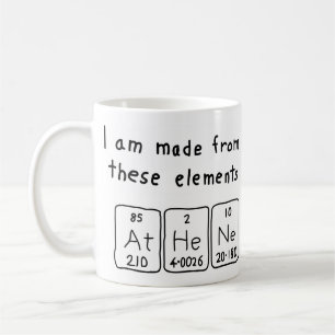 Athene Periodenname Tasse