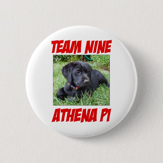 Athene-PU-Knopf 1 Button (Vorderseite)